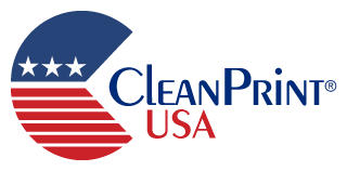 CleanPrint USA registered logo